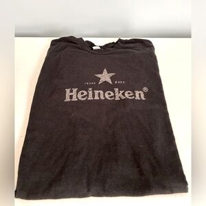 NWOT Heineken Black T-shirt (XL)
